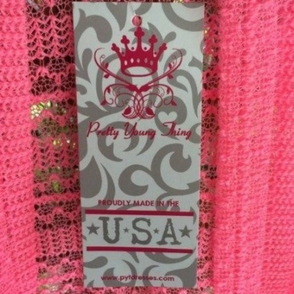 PINK SWEATER Waterfall HI-Lo Hem Last ONE FINAL $ - Picture 1 of 3